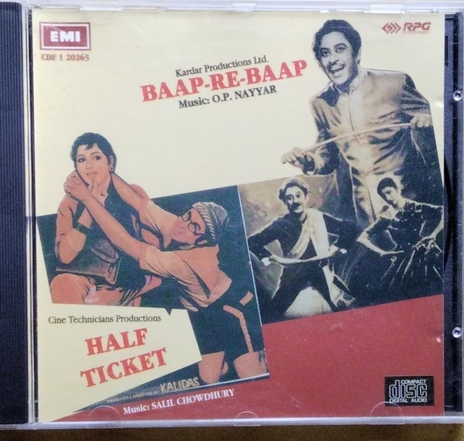 O.P. Nayyar, Salil Chowdhury - Baap Re Baap / Half Ticket (CD)