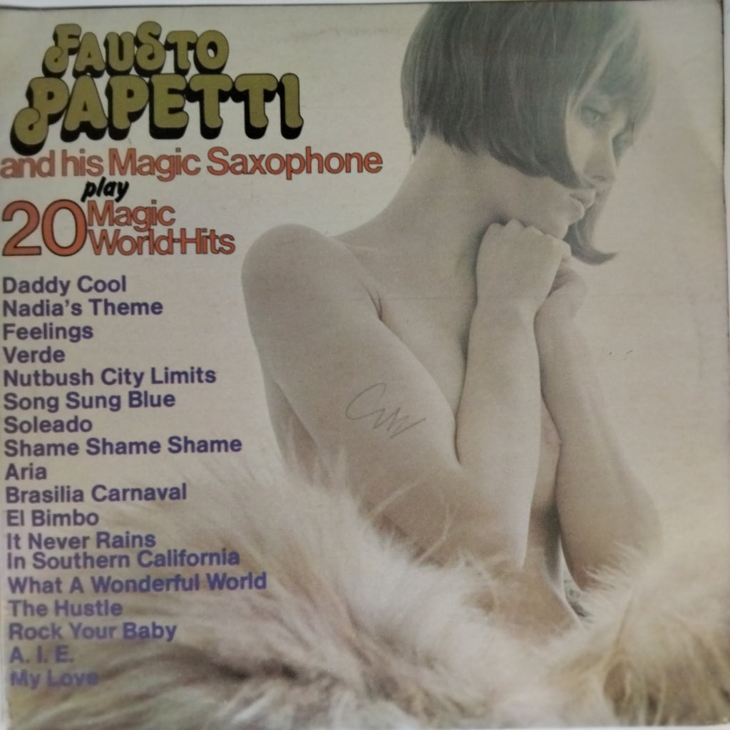 Fausto Papetti - and his Magic Saxophone play 20 Magic World Hits (Vinyl)