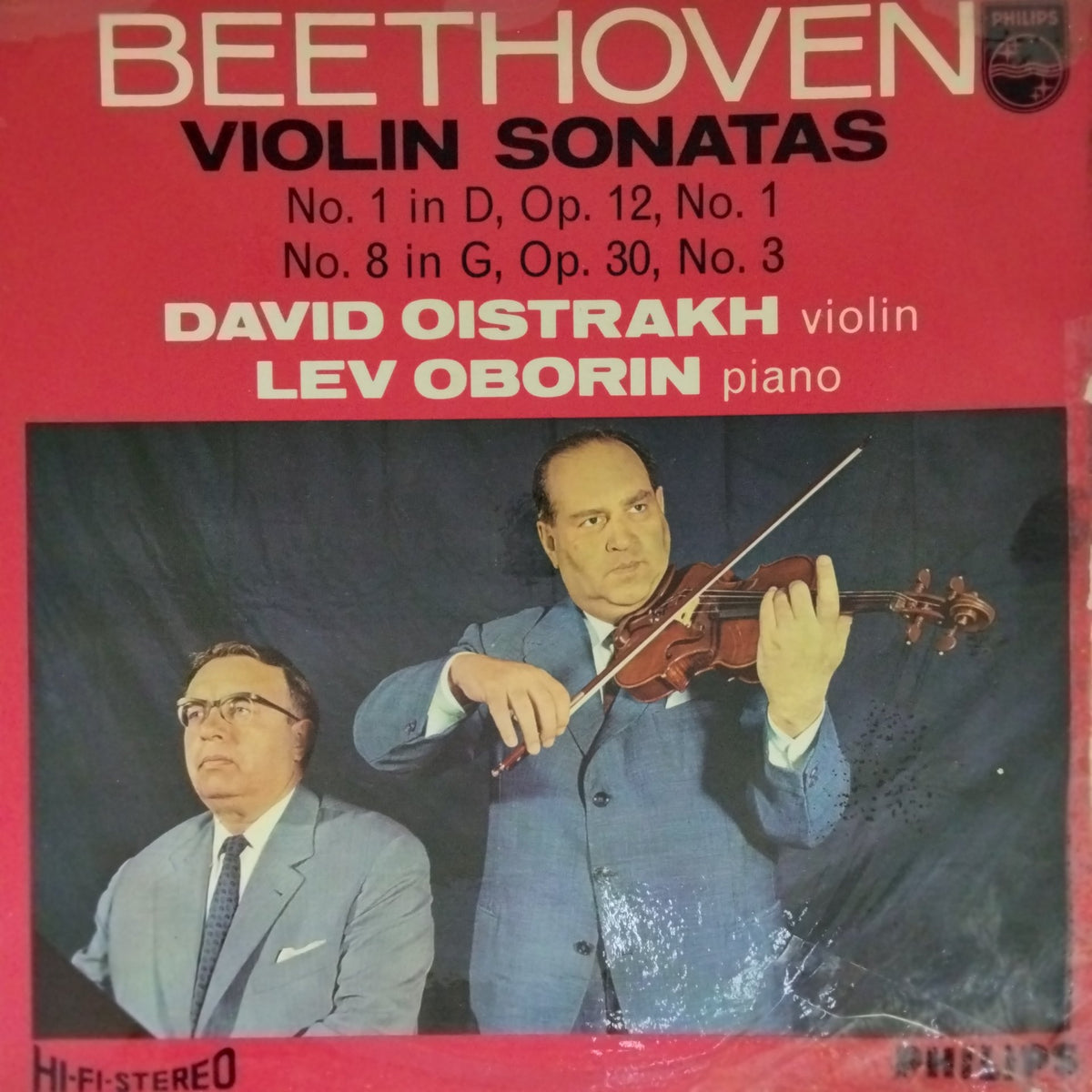 Beethoven, David Oistrakh, Lev Oborin - Violin Sonatas (Vinyl)
