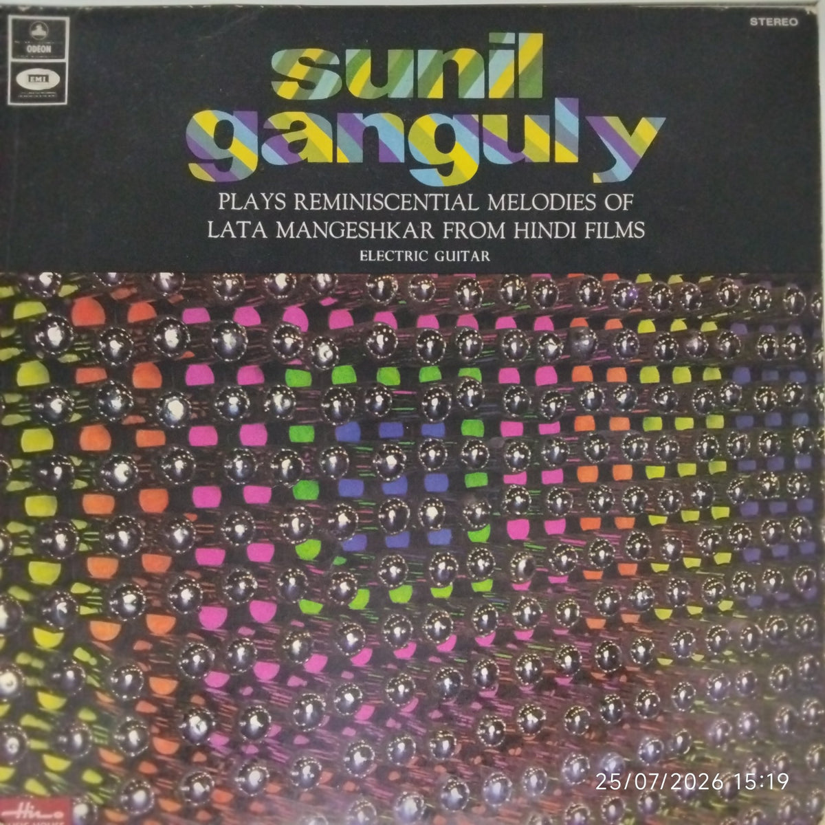 Sunil Ganguly - Plays Reminiscential Melodies of Lata Mangeshkar from Hindi Films (Vinyl)