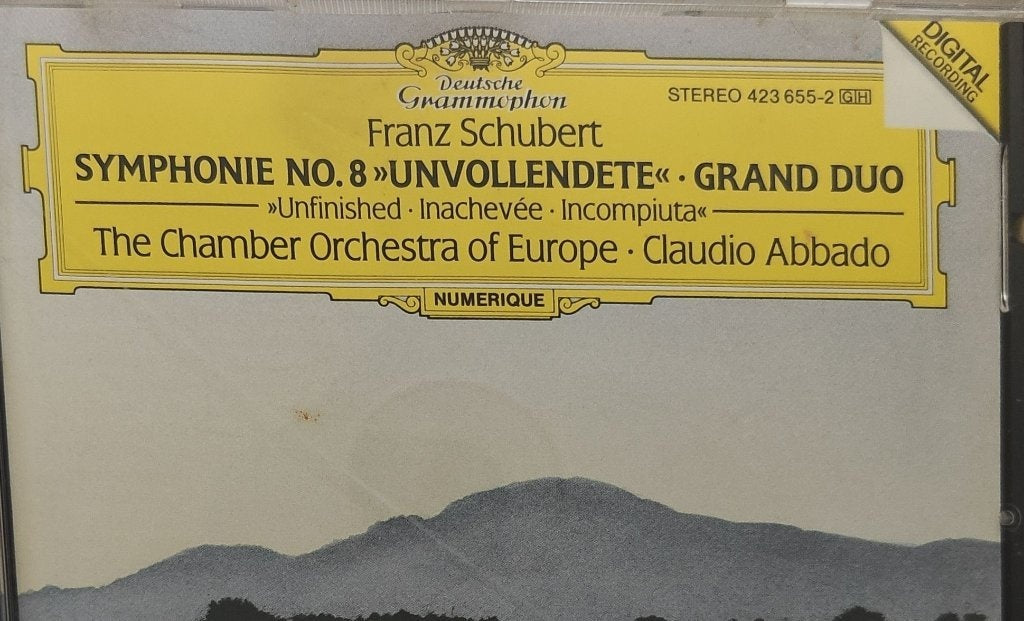 Franz Schubert, The Chamber Orchestra of Europe, Claudio Abbado - Symphonie No. 8 "Unvollendete". Grand Duo (CD)