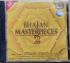 Jagjit Singh, Lata Mangeshkar, Pt. Bhimsen Joshi, Anup Jalota, Ut. Rashid Khan, Shreya Ghoshal, Suresh Wadkar, Shankar Mahadevan, Pt. Rajan Sajan Mishra, Hariharan, Pt. Jasraj - Bhajan Masterpieces 2 (CD) (2)