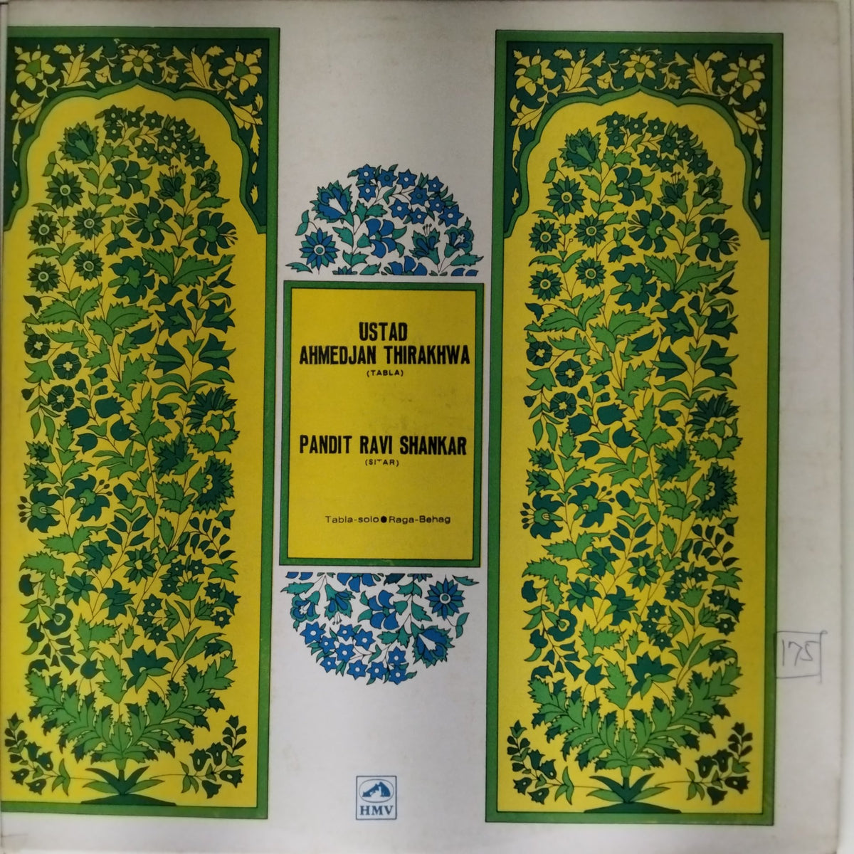 Ustad Ahmedjan Thirakhwa, Pandit Ravi Shankar - Tabla-solo Raga-Behag (Vinyl)