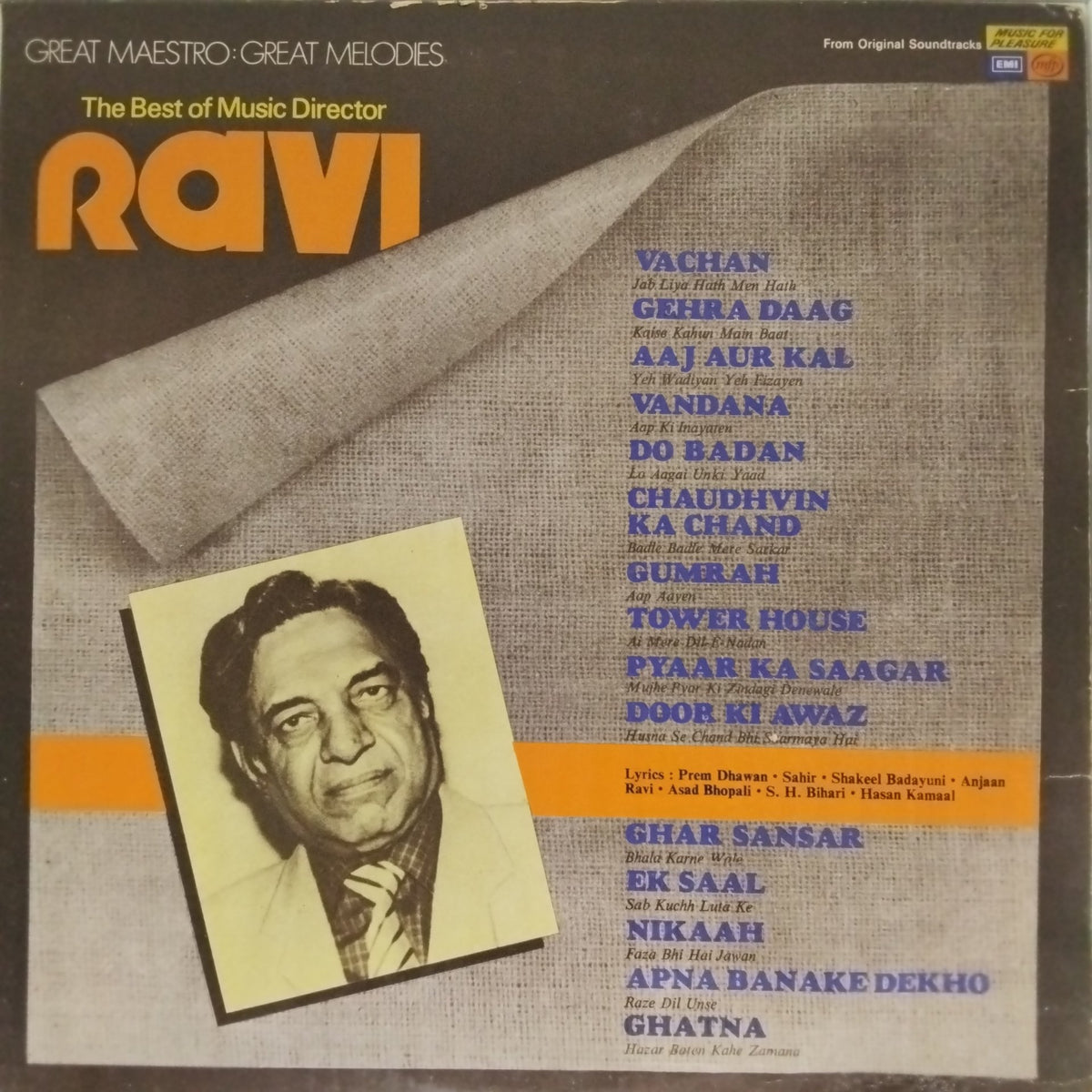 Ravi - The Best of Music Director Ravi (Vinyl)