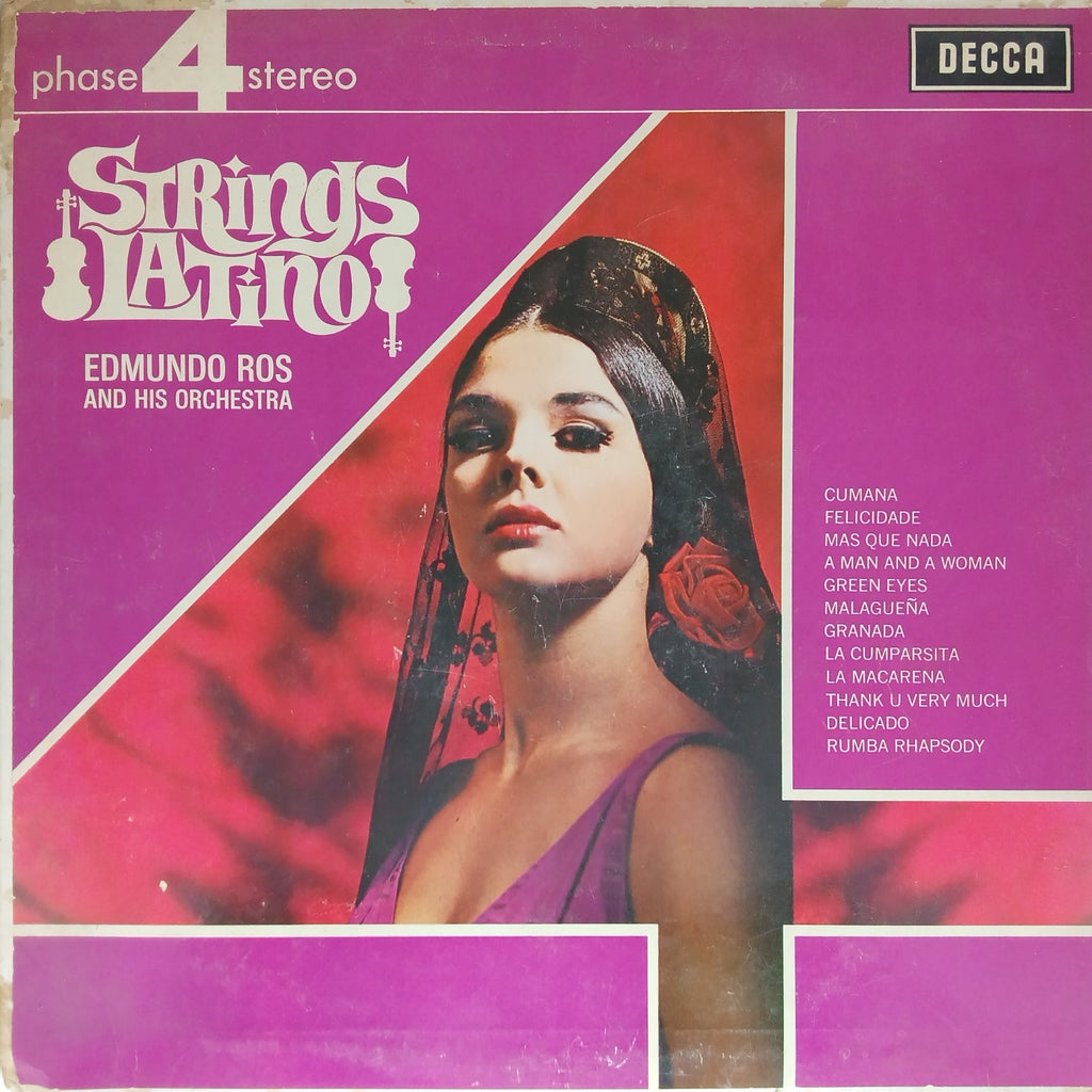 Edmundo Ros And His Orchestra - Strings Latino (Vinyl)