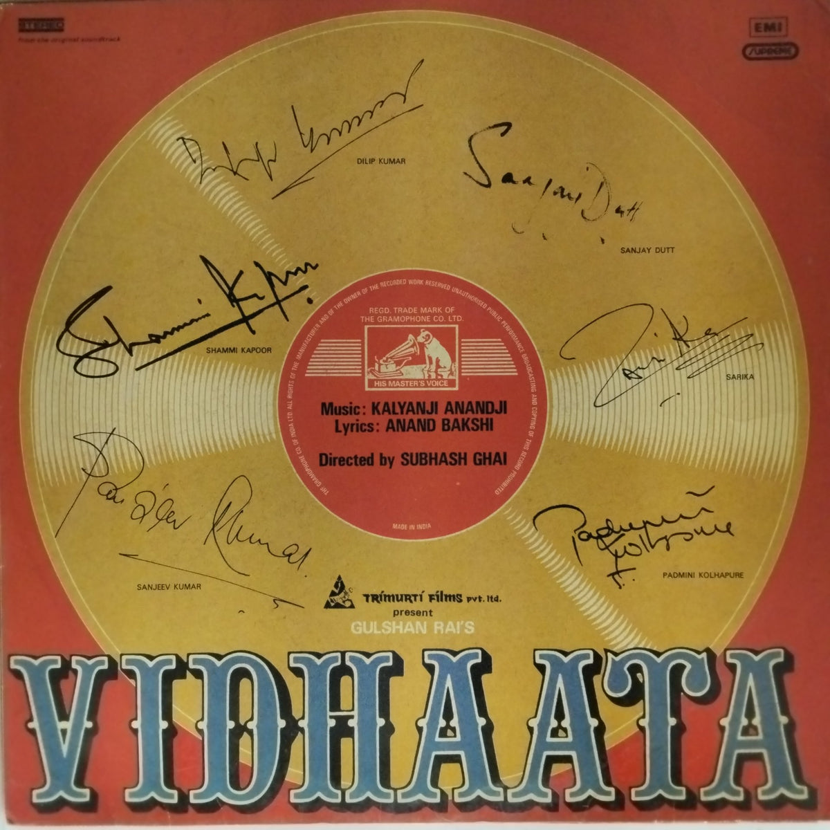 Kalyanji Anandji - Vidhaata (Vinyl)
