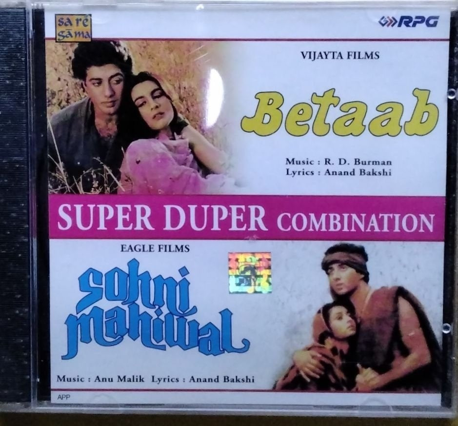 R. D. Burman, Anu Malik - Betaab + Sohni Mahiwal -Super Duper Combination (CD)