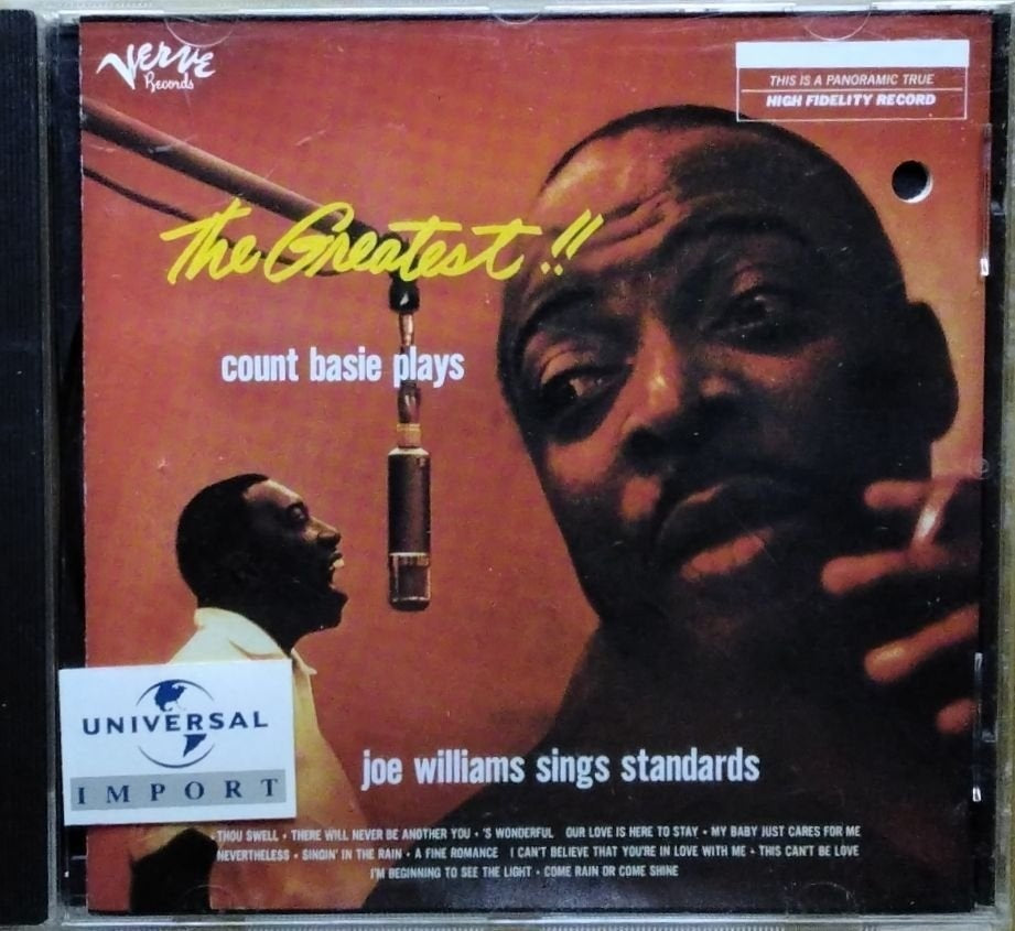 Count Basie, Joe Williams - The Greatest!! Count Basie Plays...Joe Williams Sings Standards (CD)