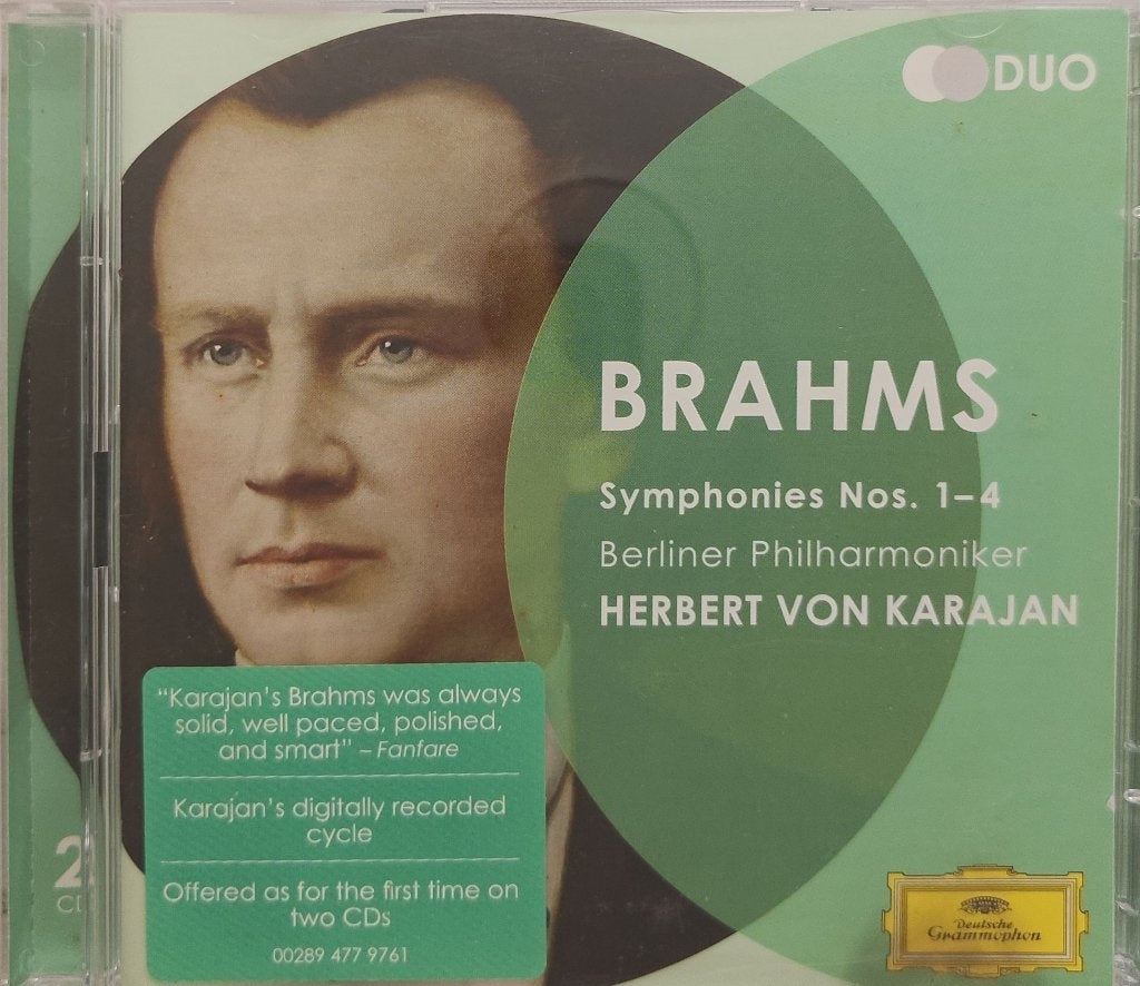 Herbert von Karajan - Brahms Symphonies Nos. 1-4 (CD)