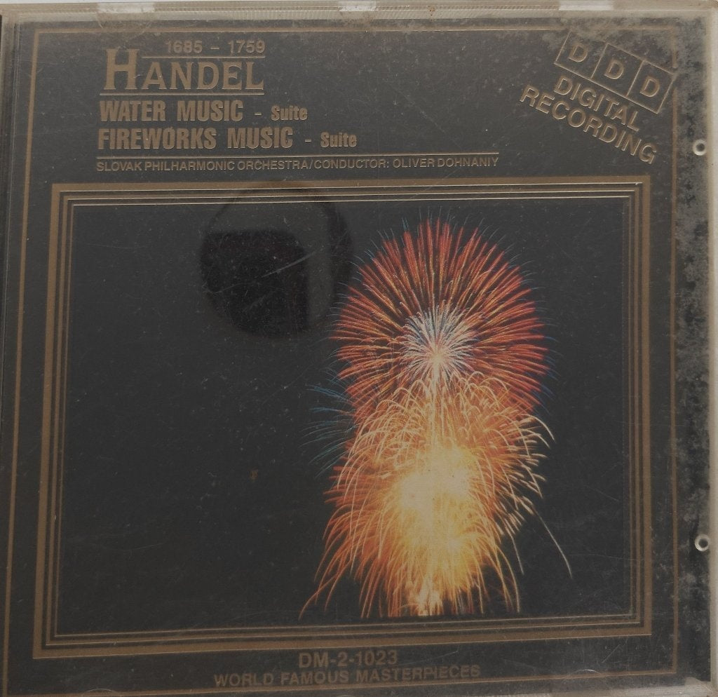 Slovak Philharmonic Orchestra, Oliver Dohnanyi - Handel: Water Music - Suite / Fireworks Music - Suite (CD)