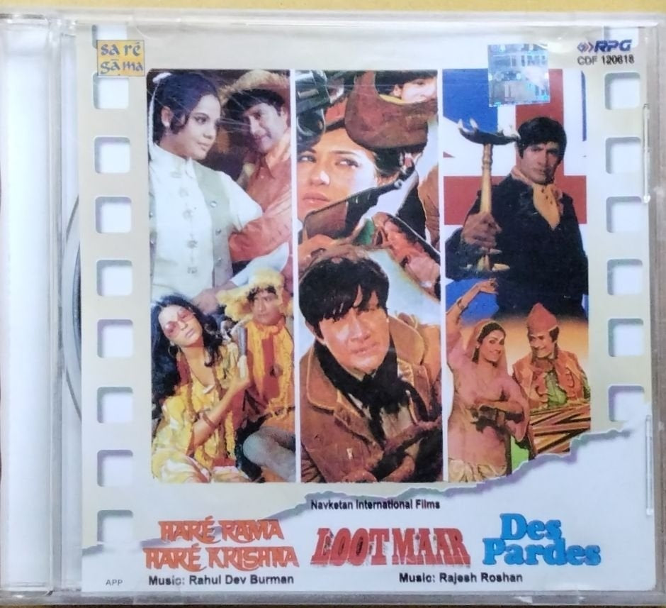 Rahul Dev Burman, Rajesh Roshan - Hare Rama Hare Krishna / Lootmaar / Des Pardes (CD)