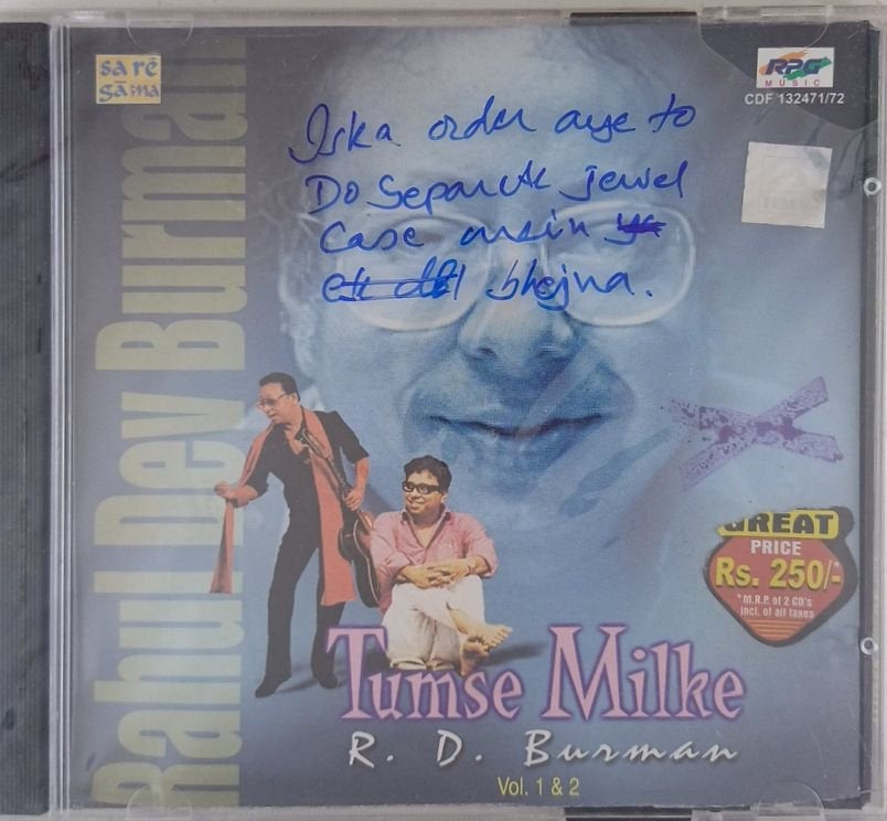 R. D. Burman - Tumse Milke Vol. 1 & 2 (CD) (2)