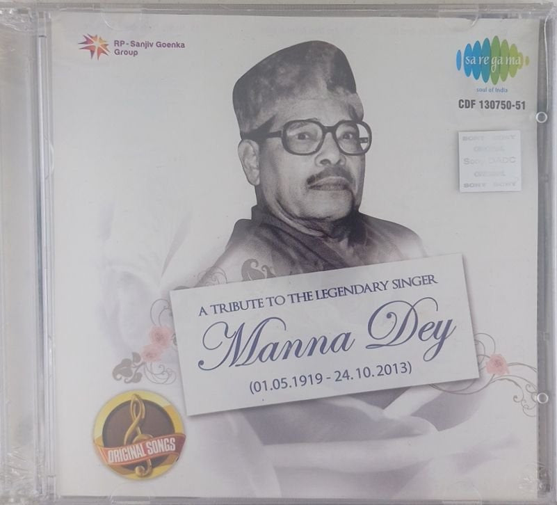 Manna Dey - A Tribute to the Legendary Singer Manna Dey (CD) (2)