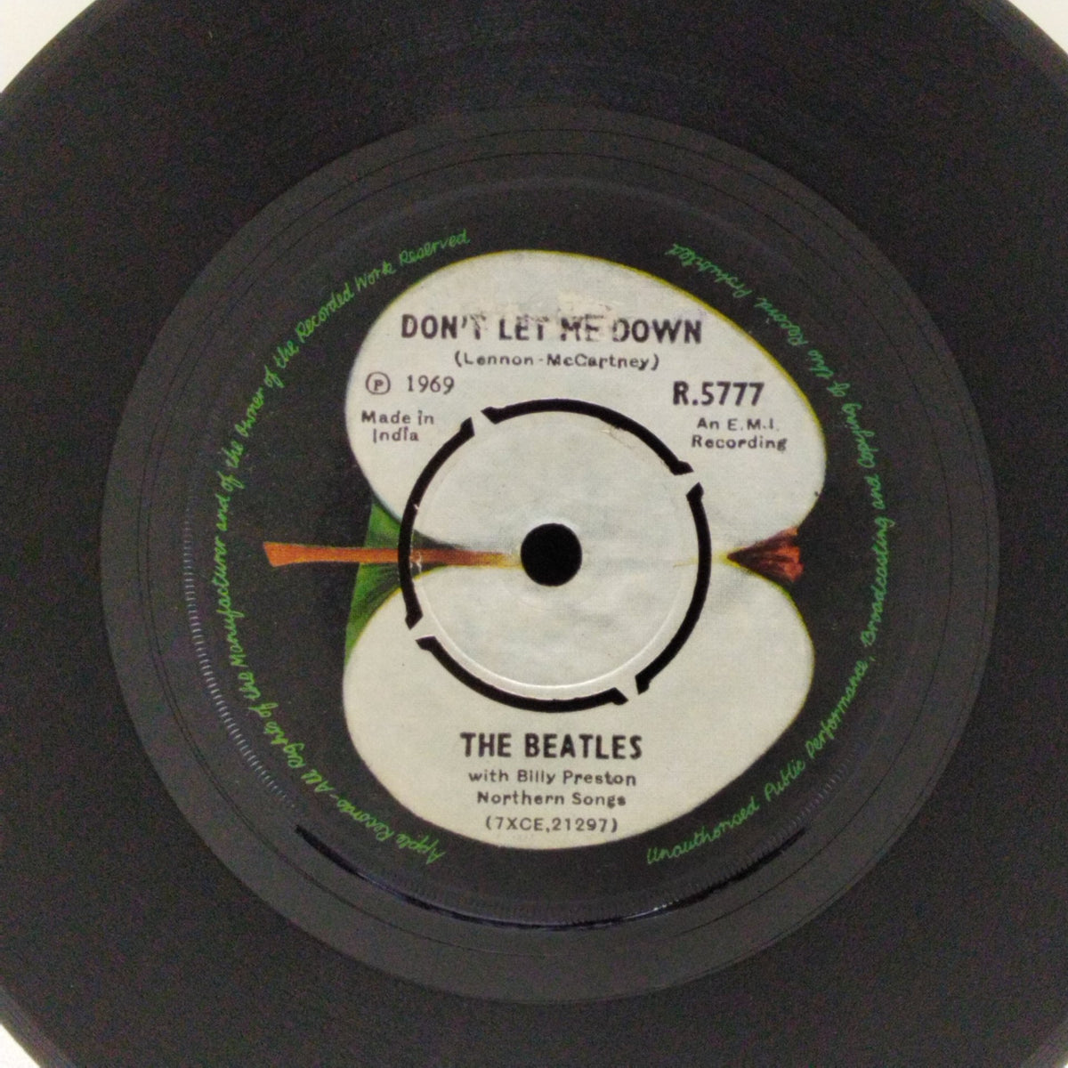 The Beatles - Don't Let Me Down / Get Back (45-RPM)