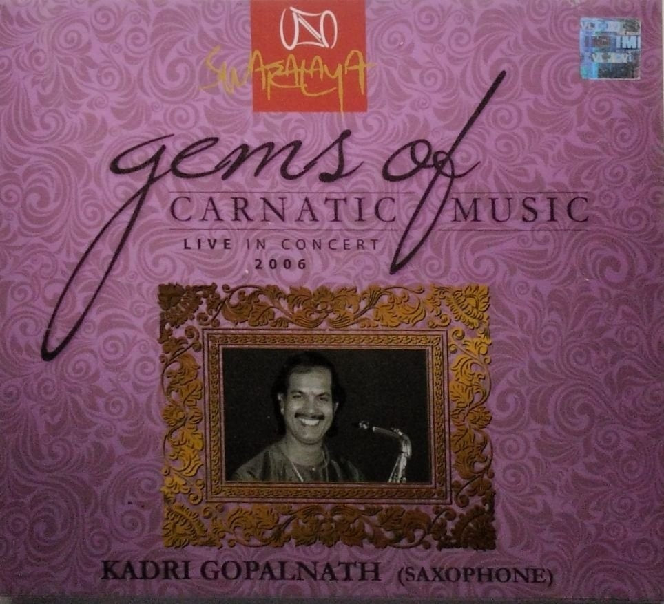 Kadri Gopalnath - Gems of Carnatic Music - Live in Concert (CD)