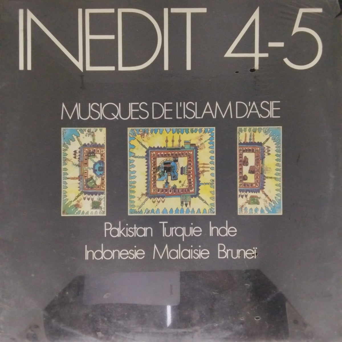 Various - INEDIT 4-5 Musiques de l'Islam D'Asie (Vinyl)