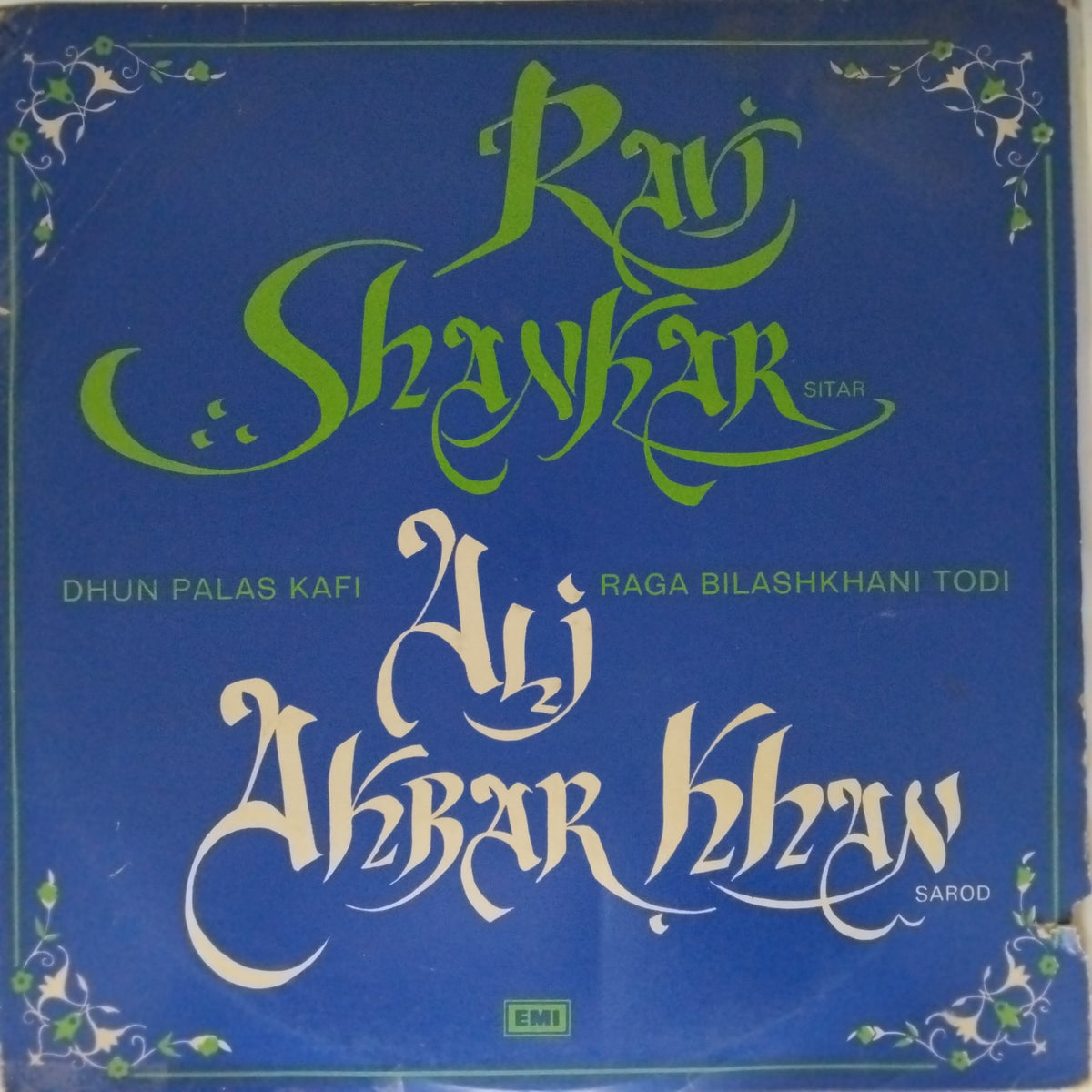 Ravi Shankar, Ali Akbar Khan - Dhun Palas Kafi / Raga Bilashkhani Todi (Vinyl)
