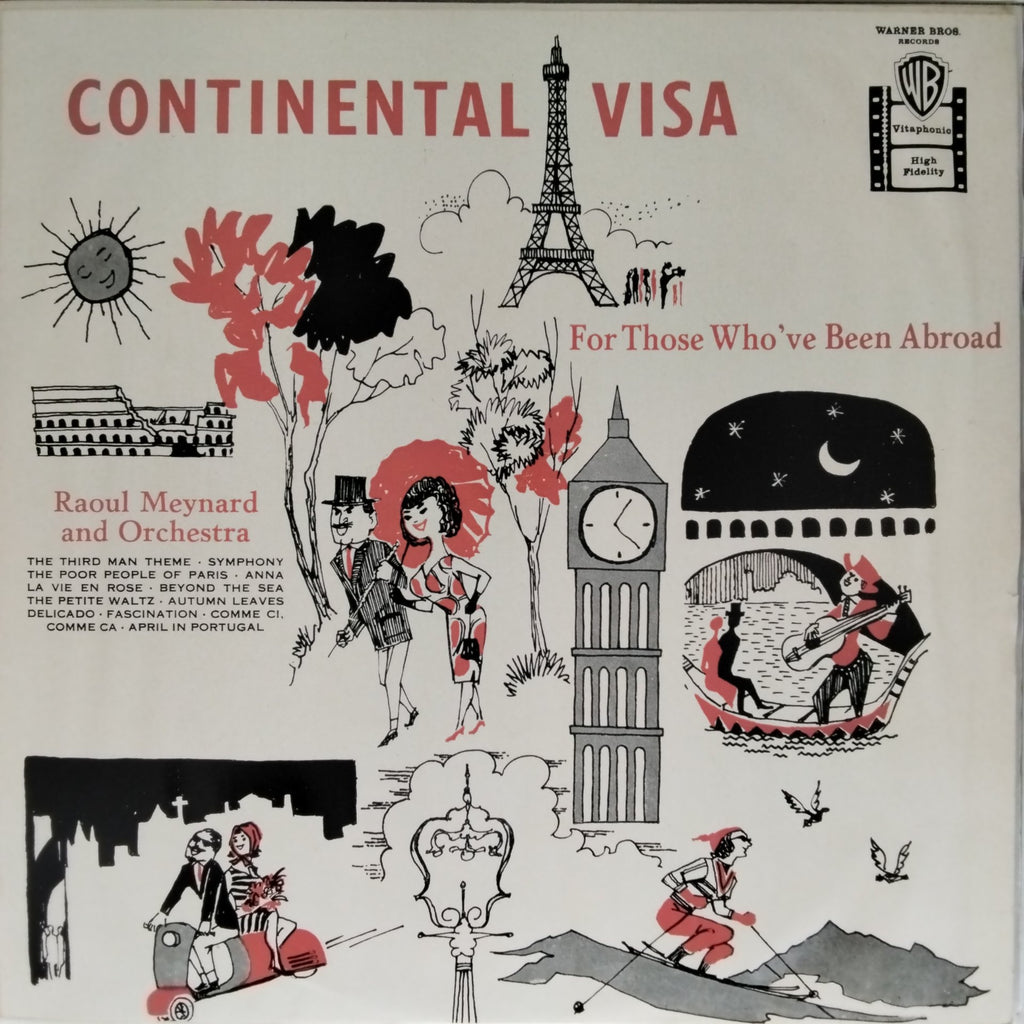 Raoul Meynard and Orchestra - Continental Visa (Vinyl)