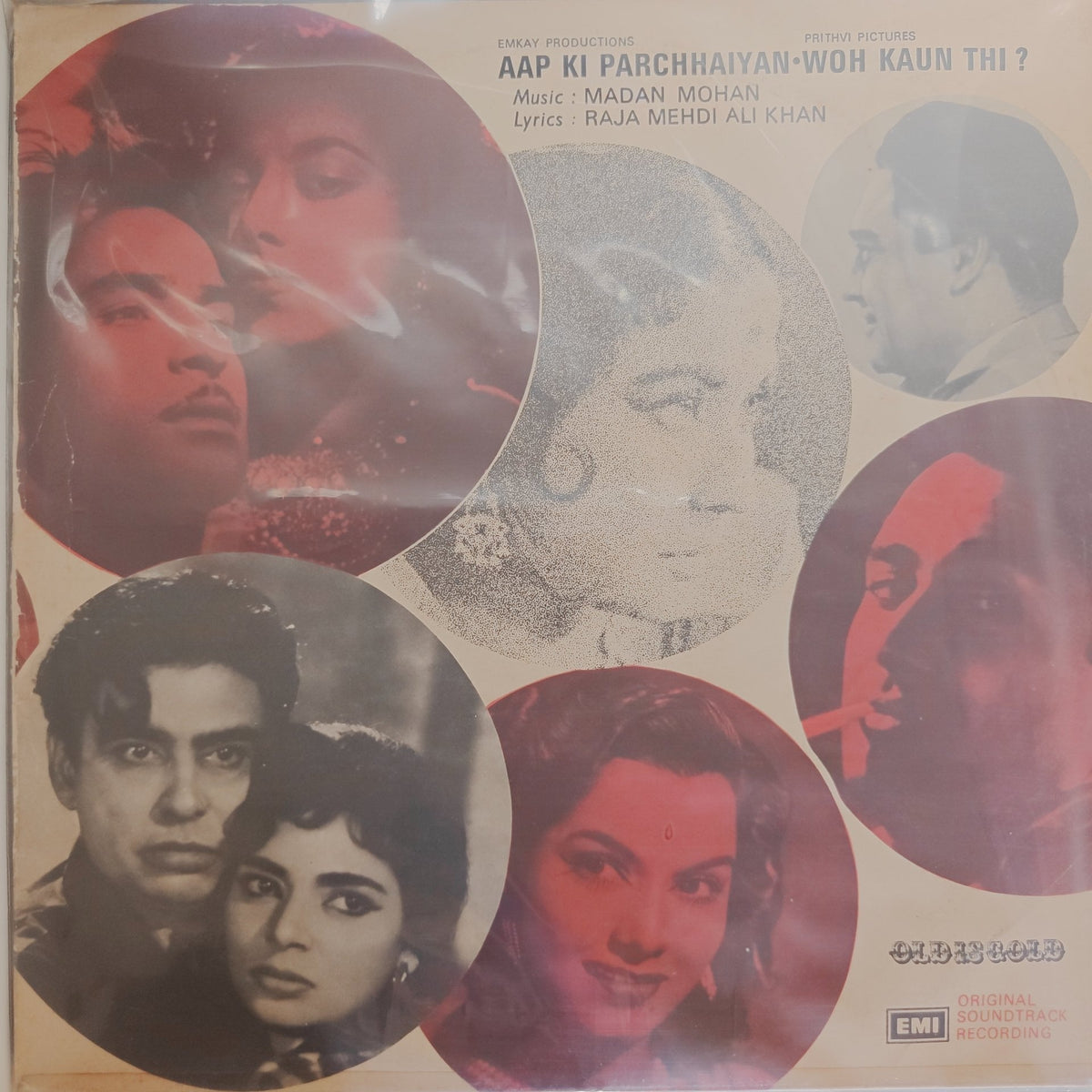 Madan Mohan - Aap Ki Parchhaiyan / Woh Kaun Thi? (Vinyl)