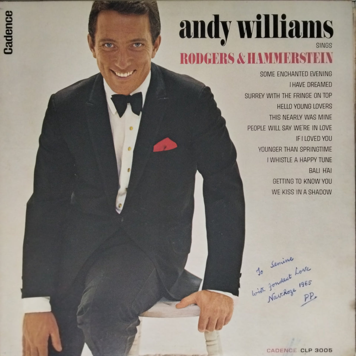 Andy Williams - Andy Williams Sings Rodgers & Hammerstein (Vinyl)