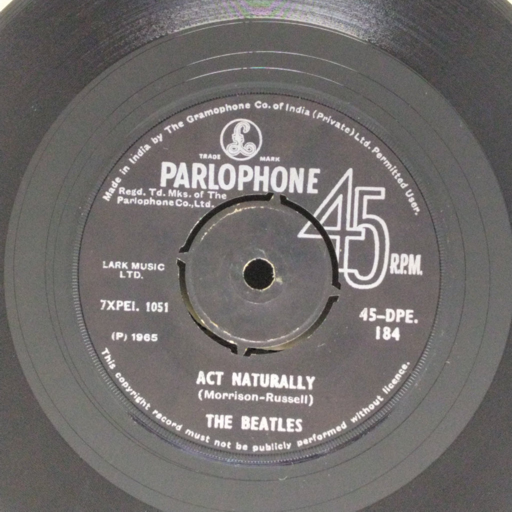 The Beatles - Act Naturally / Yesterday (45-RPM)