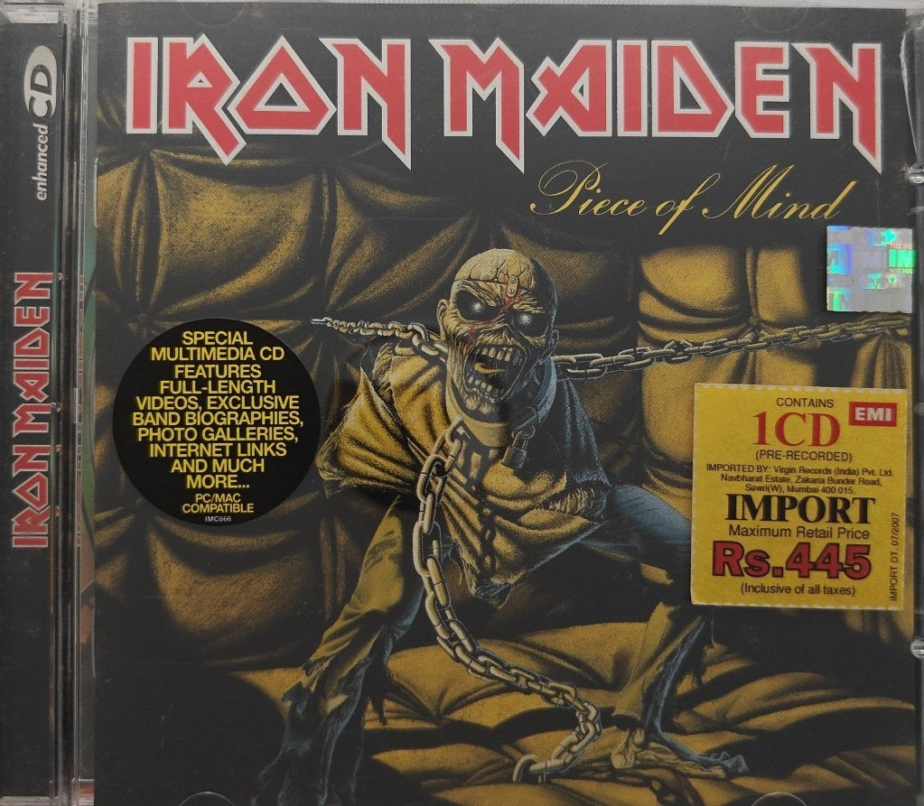 Iron Maiden - Piece of Mind (CD)