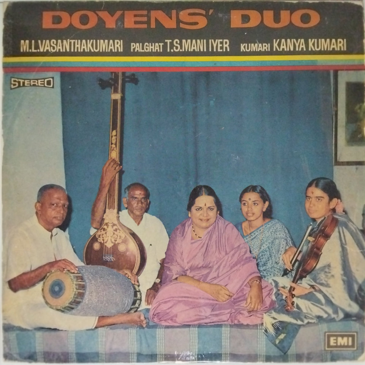 M.L. Vasanthakumari, Palghat T.S. Mani Iyer, Kanyakumari - Doyens' Duo (Vinyl)