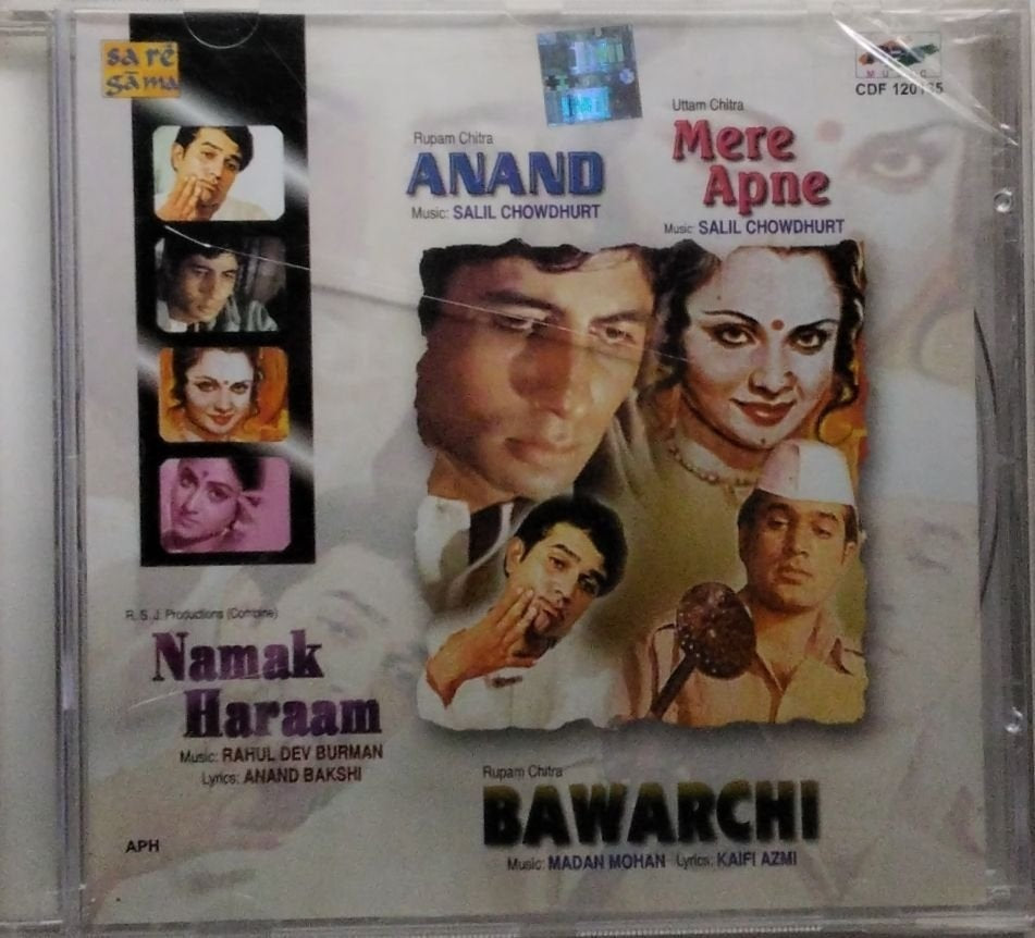 Salil Chowdhury, Rahul Dev Burman, Madan Mohan - Anand / Mere Apne / Namak Haraam / Bawarchi (CD)