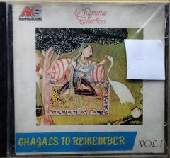 Various - Ghazals To Remember Vol. 1 (CD)