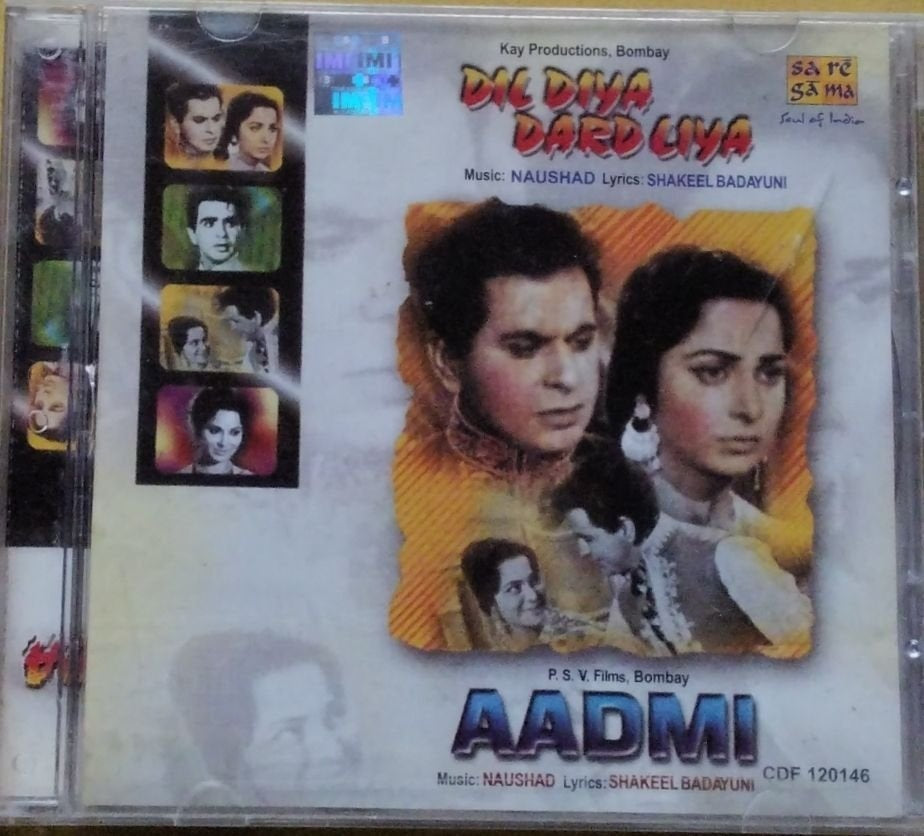 Naushad - Dil Diya Dard Liya / Aadmi (CD)