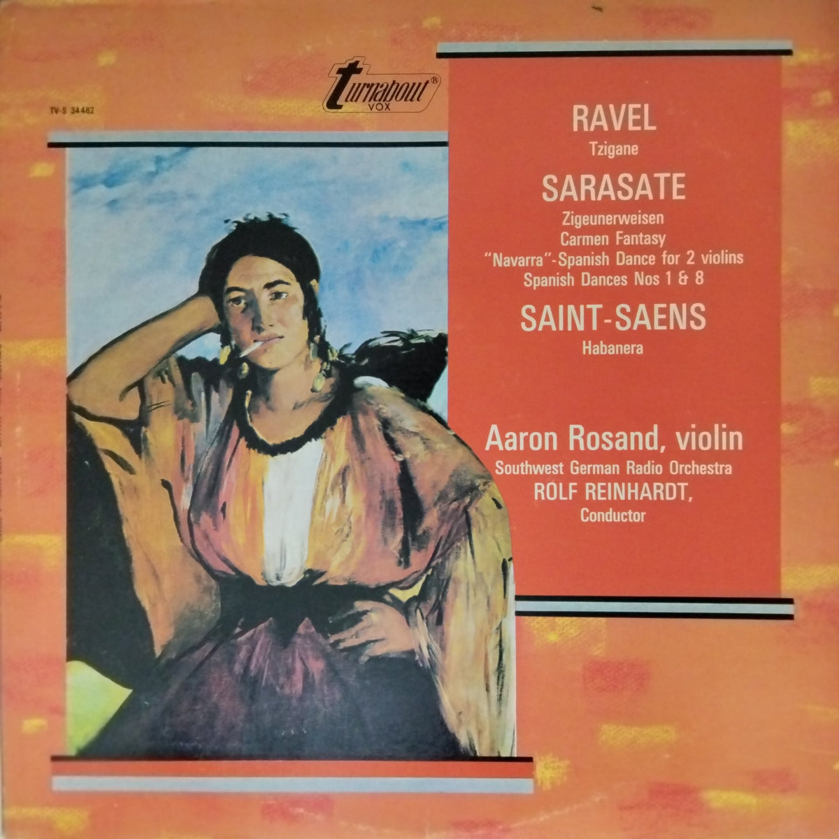 Aaron Rosand - Ravel / Sarasate / Saint-Saëns (Vinyl)