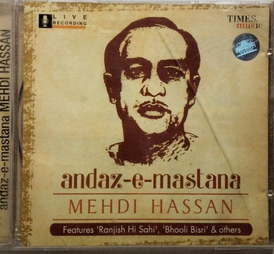 Mehdi Hassan - andaz-e-mastana (CD)