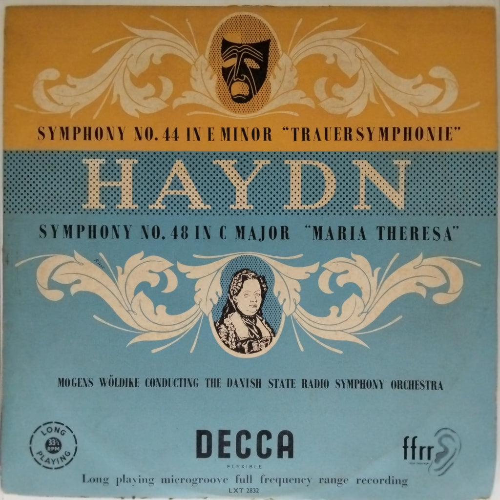 Joseph Haydn - Symphony No. 44 in E minor 'Trauersymphonie', Symphony No. 48 in C major 'Maria Theresa' (Vinyl)