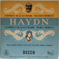 Joseph Haydn - Symphony No. 44 in E minor 'Trauersymphonie', Symphony No. 48 in C major 'Maria Theresa' (Vinyl)