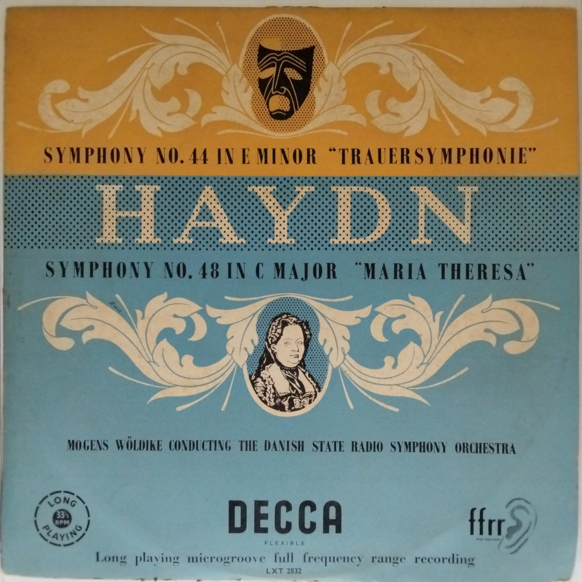 Joseph Haydn - Symphony No. 44 in E minor 'Trauersymphonie', Symphony No. 48 in C major 'Maria Theresa' (Vinyl)