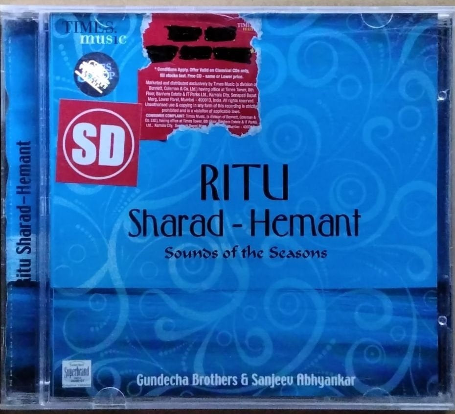 Gundecha Brothers, Sanjeev Abhyankar - RITU Sharad - Hemant (CD)