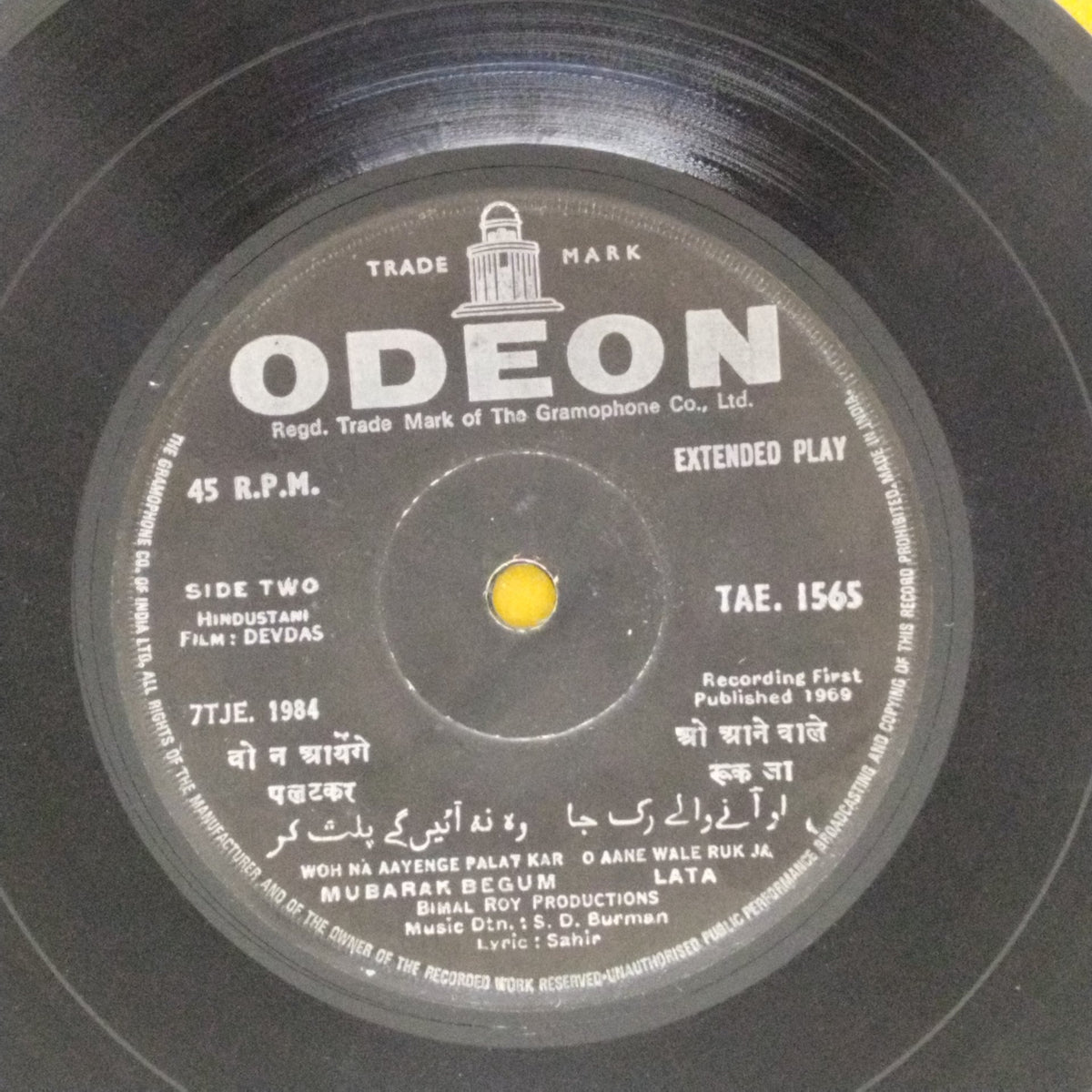 S. D. Burman - Devdas (45-RPM)