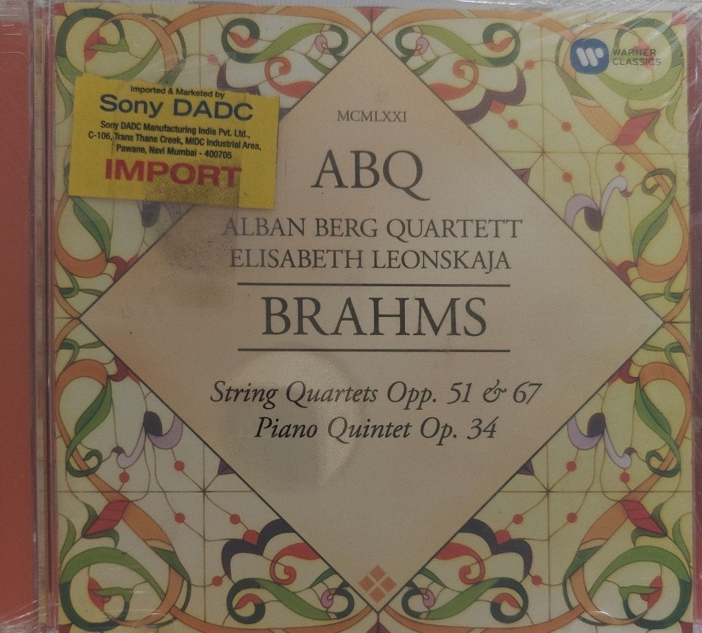 Alban Berg Quartett, Elisabeth Leonskaja - Brahms: String Quartets Opp. 51 & 67 Piano Quintet Op. 34 (CD)