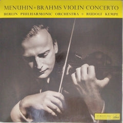 Yehudi Menuhin, Berlin Philharmonic Orchestra, Rudolf Kempe - Brahms Violin Concerto in D Major, Op. 77 (Vinyl)