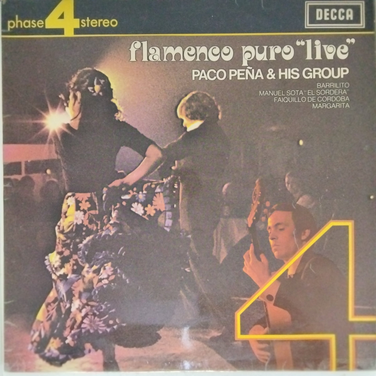 Paco Peña & His Group - Flamenco Puro "Live" (Vinyl)