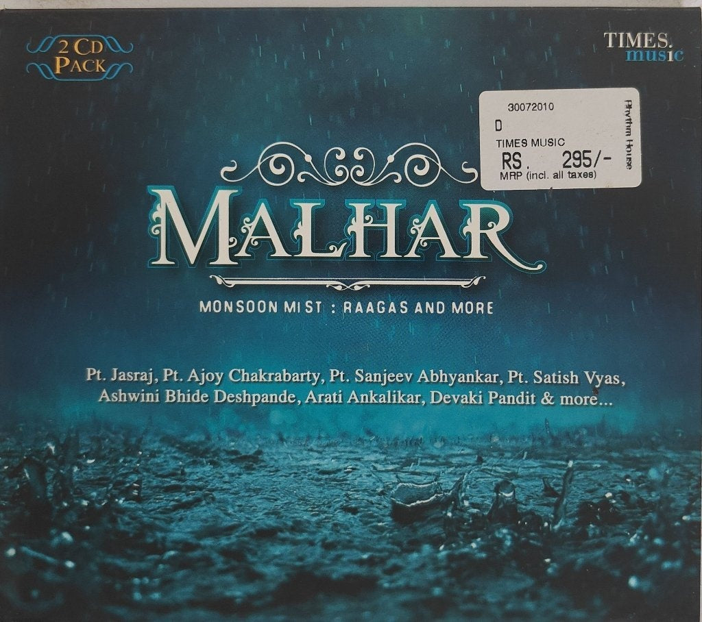 Pt. Jasraj, Pt. Ajoy Chakrabarty, Pt. Sanjeev Abhyankar, Pt. Satish Vyas, Ashwini Bhide Deshpande, Arati Ankalikar, Devaki Pandit - Malhar - Monsoon Mist: Raagas and More (CD) (2)