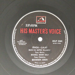 Bhimsen Joshi - Raga - Lalat / Raga - Shudh-Kalyan (Vinyl)