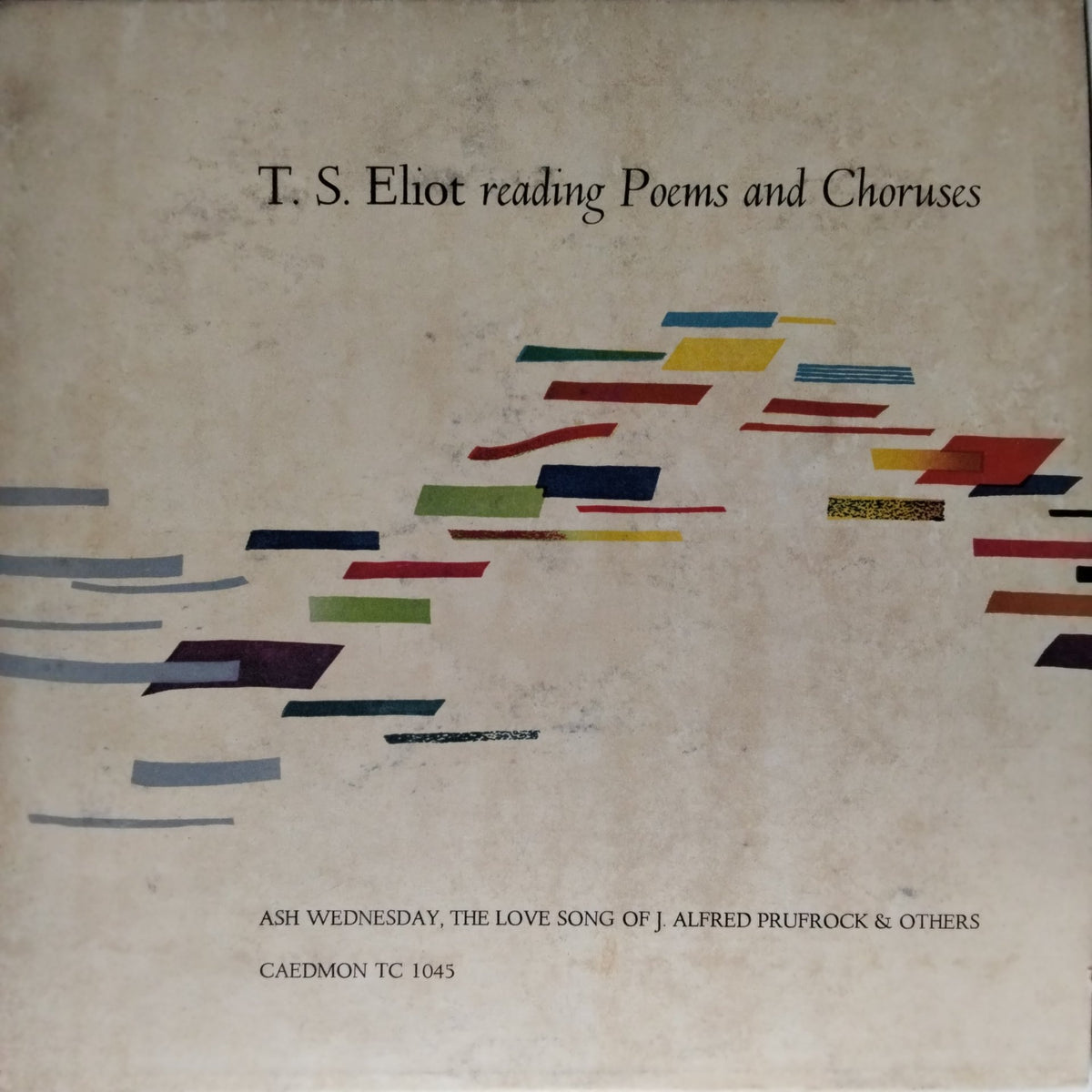 T. S. Eliot - T. S. Eliot reading Poems and Choruses (Vinyl)