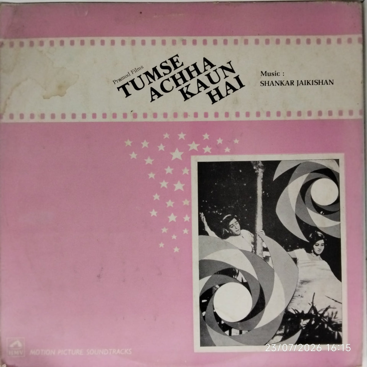 Shankar Jaikishan - Tumse Achha Kaun Hai (Vinyl)