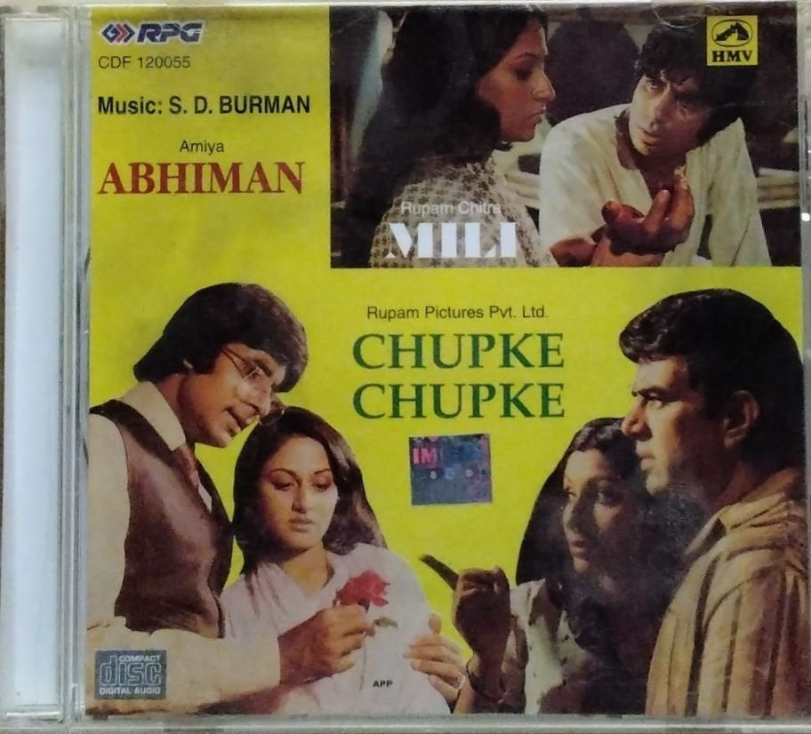 S. D. Burman - Abhimaan / Mili / Chupke Chupke (CD)