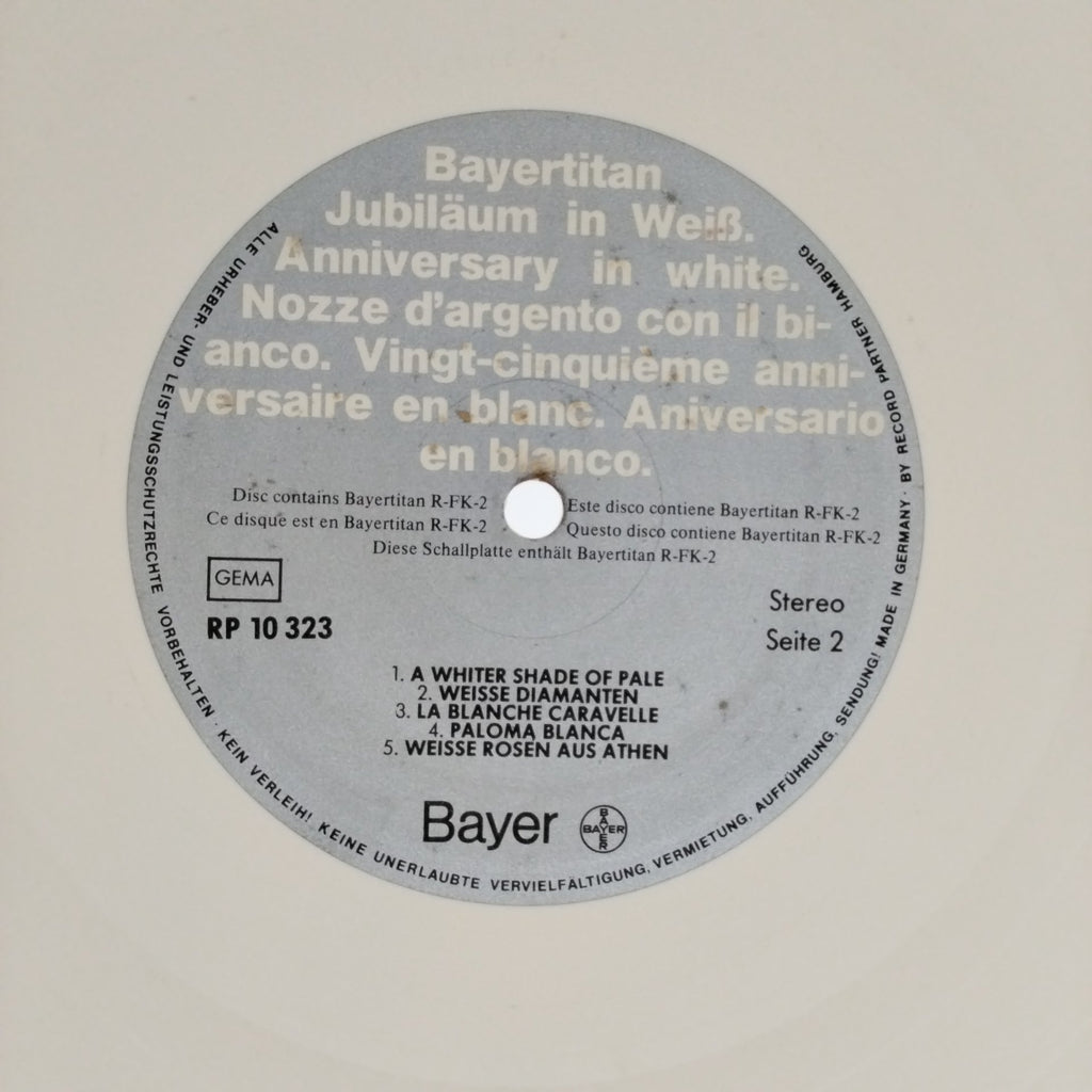 Various - Jubiläum in Weiß (Vinyl)