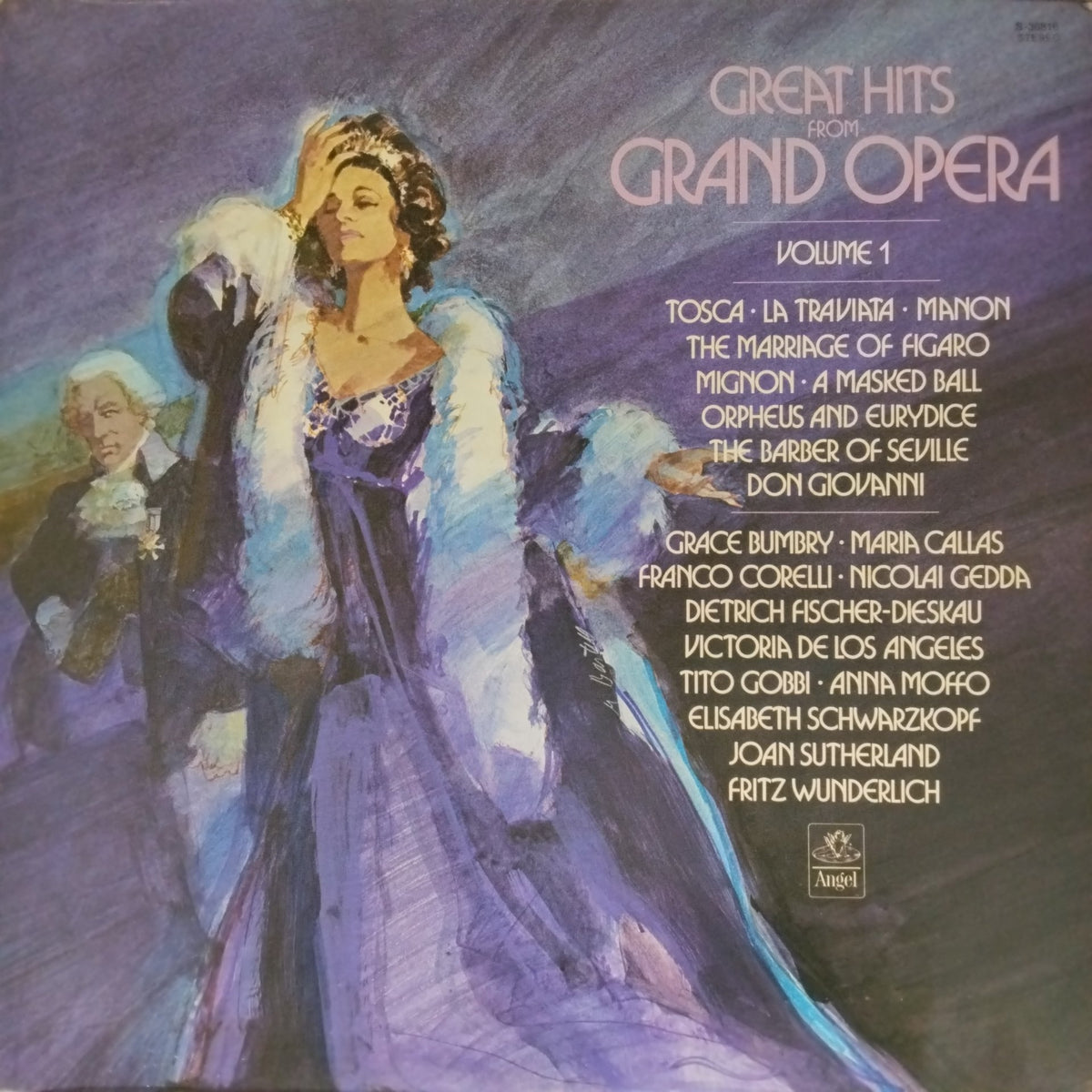 Grace Bumbry, Maria Callas, Franco Corelli, Nicolai Gedda, Dietrich Fischer-Dieskau, Victoria de los Angeles, Tito Gobbi, Anna Moffo, Elisabeth Schwarzkopf, Joan Sutherland, Fritz Wunderlich - Great Hits from Grand Opera Volume 1 (Vinyl)