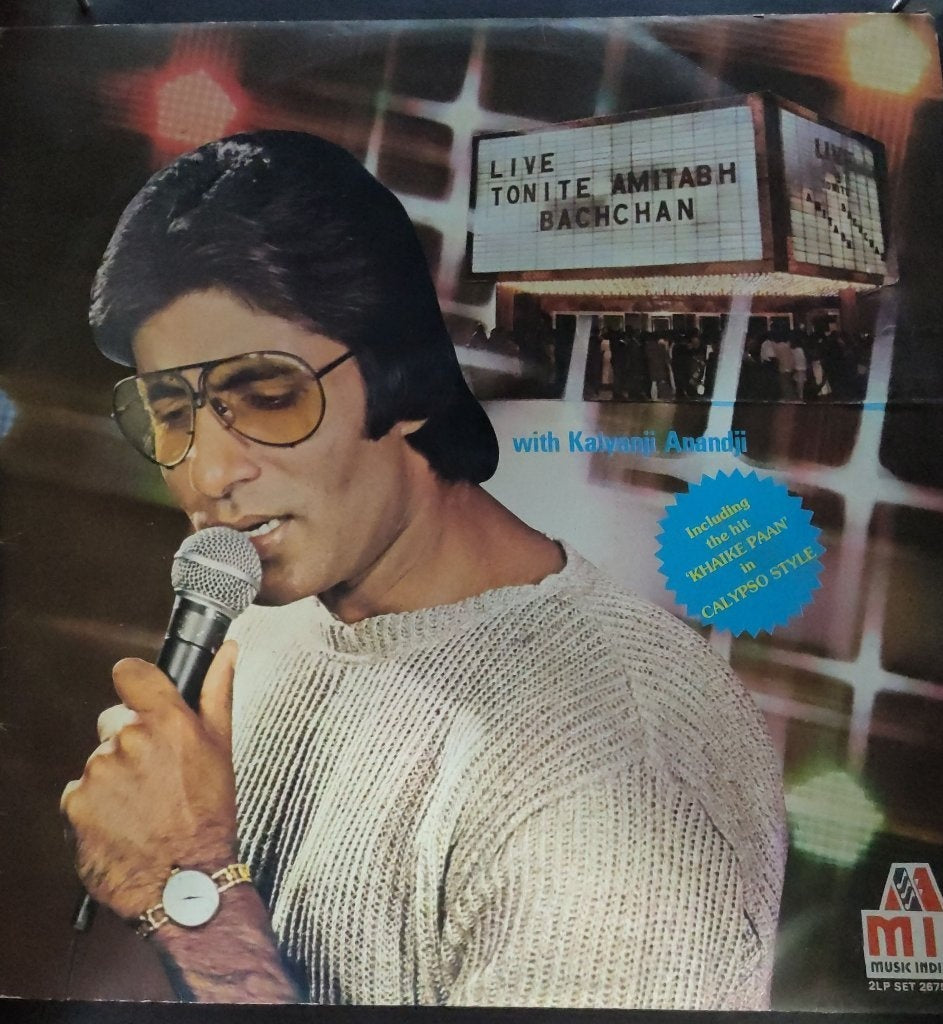 Amitabh Bachchan, Kalyanji Anandji - Live Tonite - Amitabh Bachchan (Vinyl) (2)