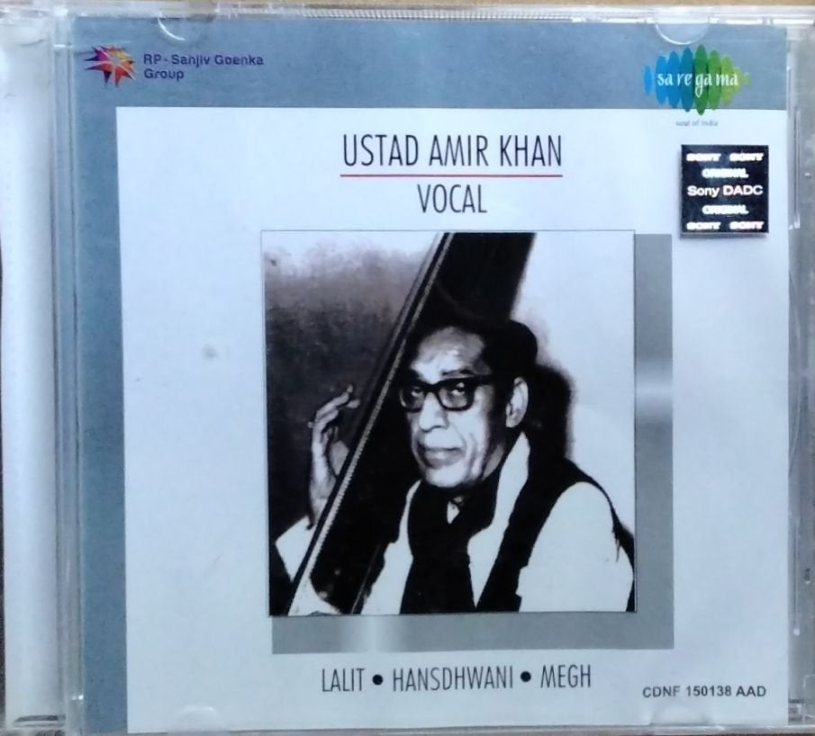 Ustad Amir Khan - Vocal (CD)