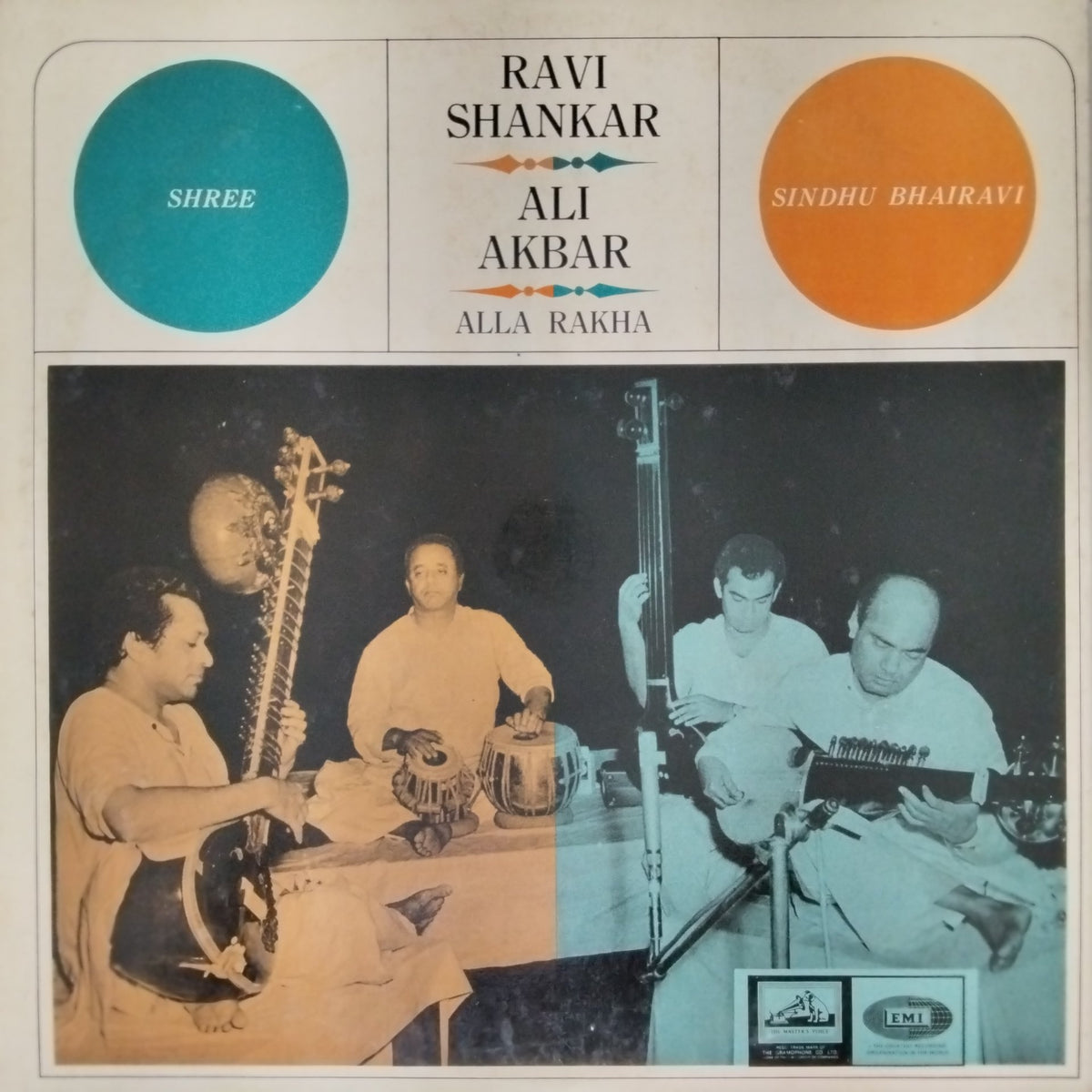 Ravi Shankar, Ali Akbar Khan - Shree / Sindhu Bhairavi (Vinyl)